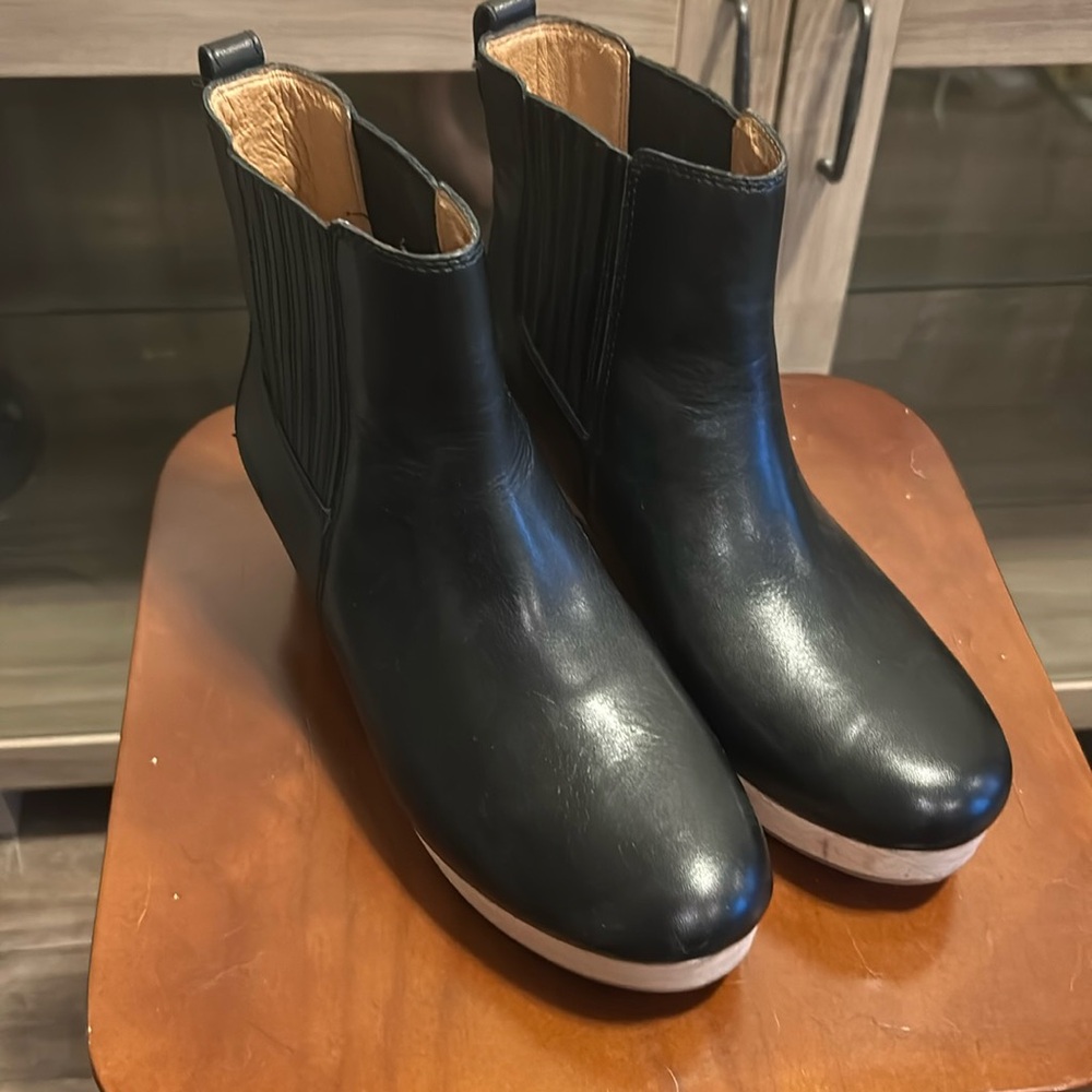 Madewell ankle boot clogs
